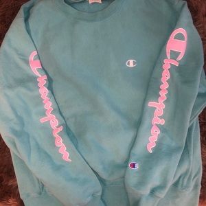 Aqua Champion crewneck